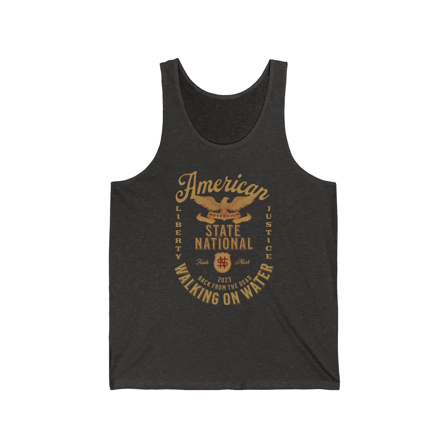 Walking On Water Unisex Jersey Tank