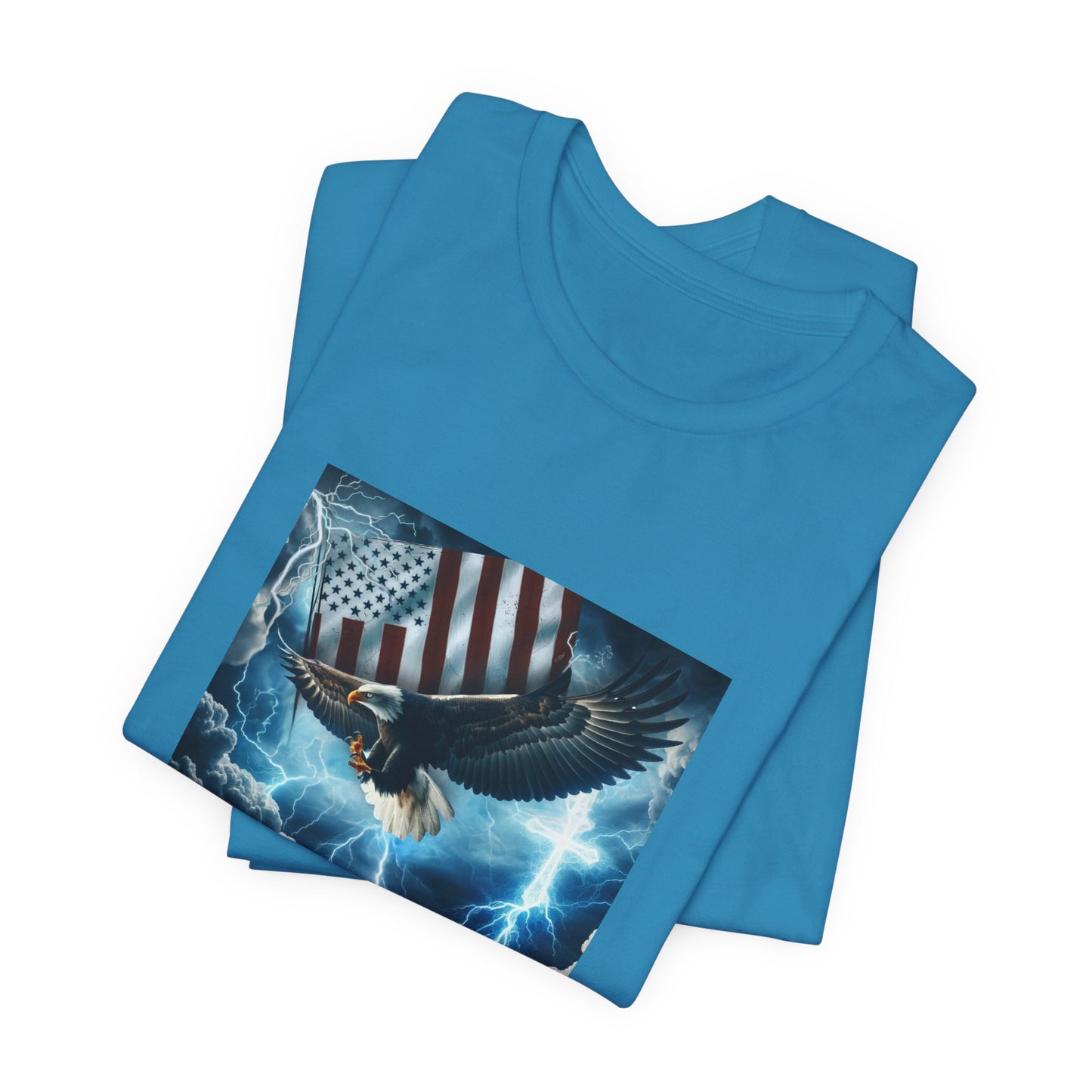 Soaring Eagle Unisex Flag Tee