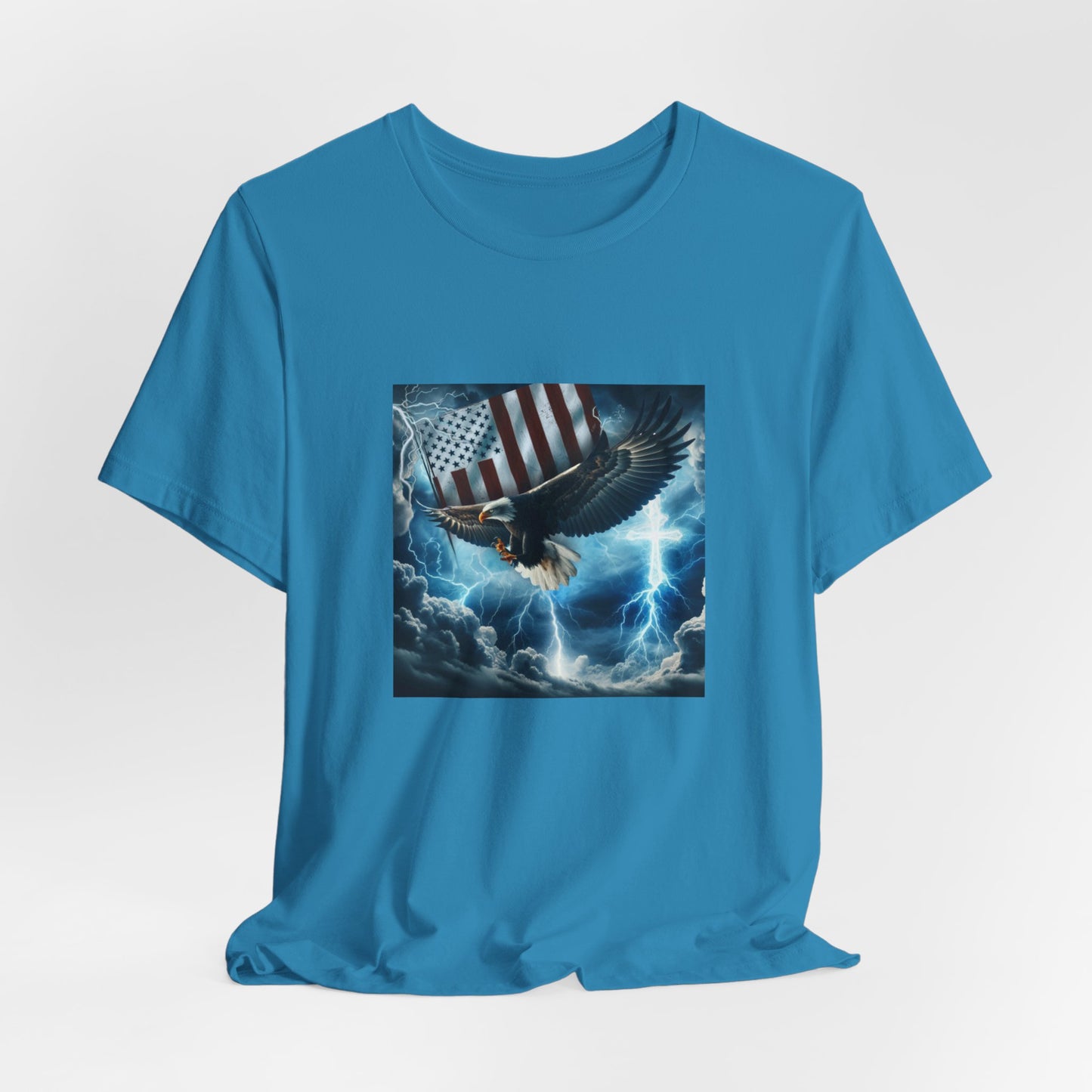 Soaring Eagle Unisex Flag Tee