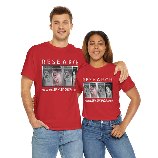 RESEARCH EARS (White Text) - Gildan