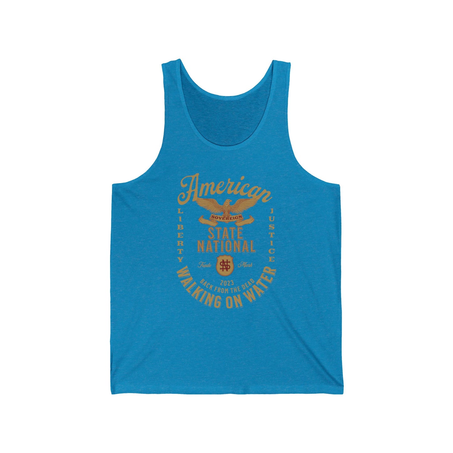 Walking On Water Unisex Jersey Tank