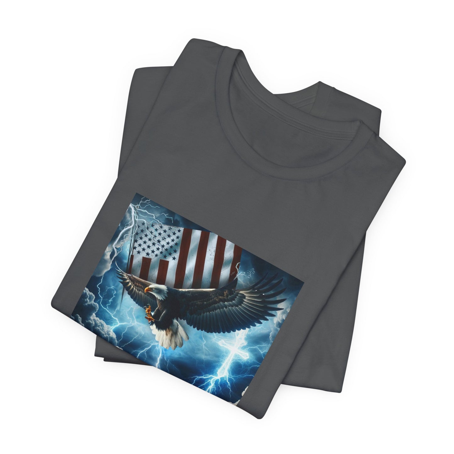 Soaring Eagle Unisex Flag Tee