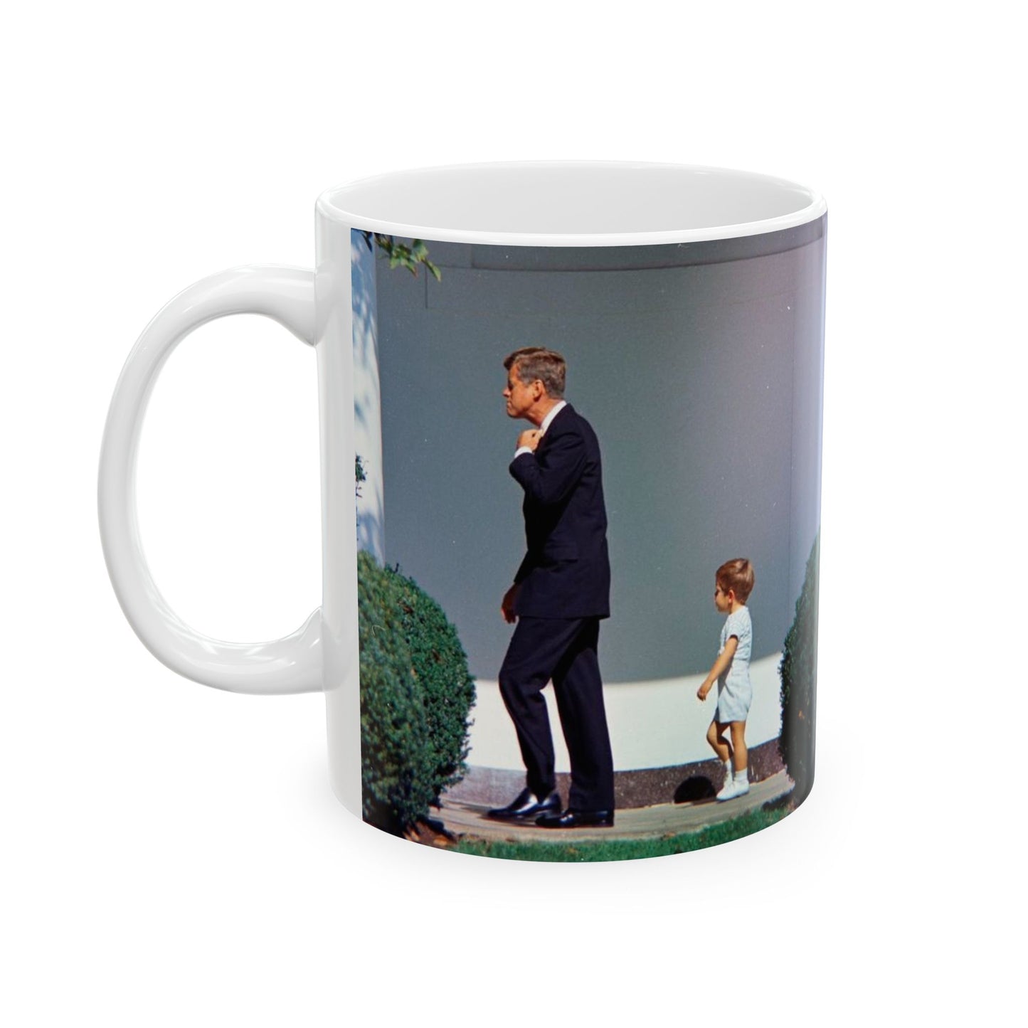 JFK JR Following JFK Ceramic Mug 11oz