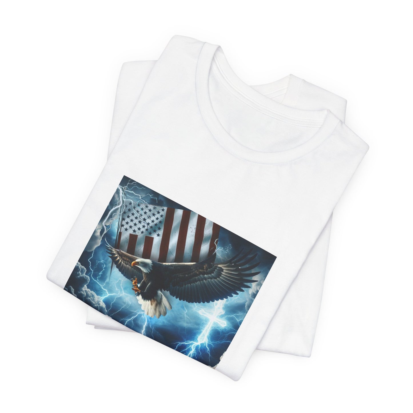 Soaring Eagle Unisex Flag Tee