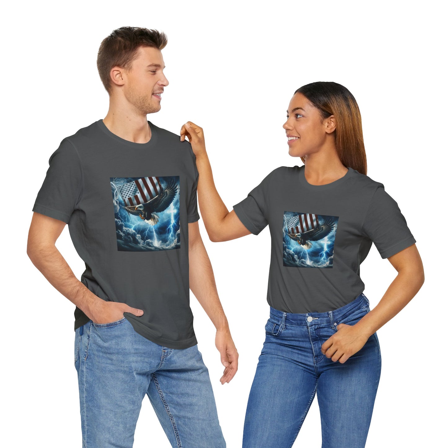 Soaring Eagle Unisex Flag Tee