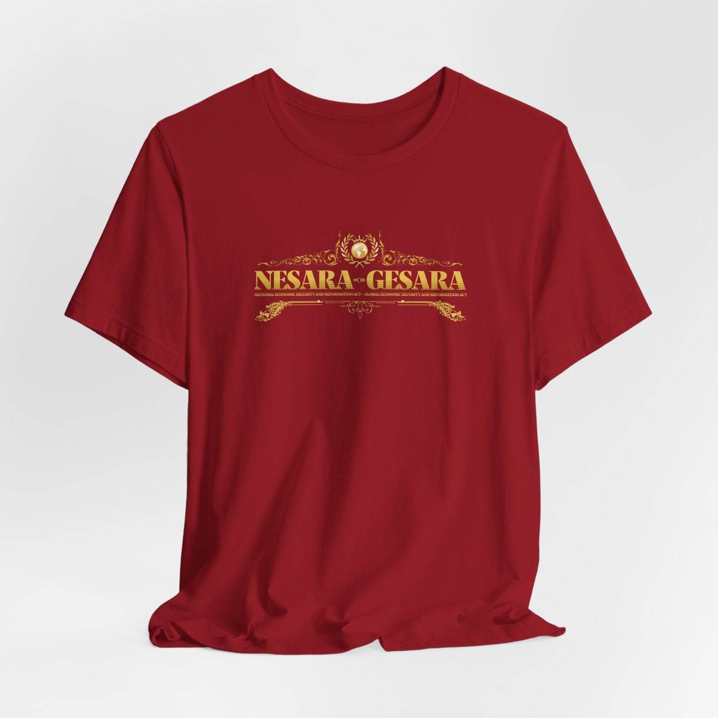 NESARA GESARA Unisex Jersey Short Sleeve Tee - Bella