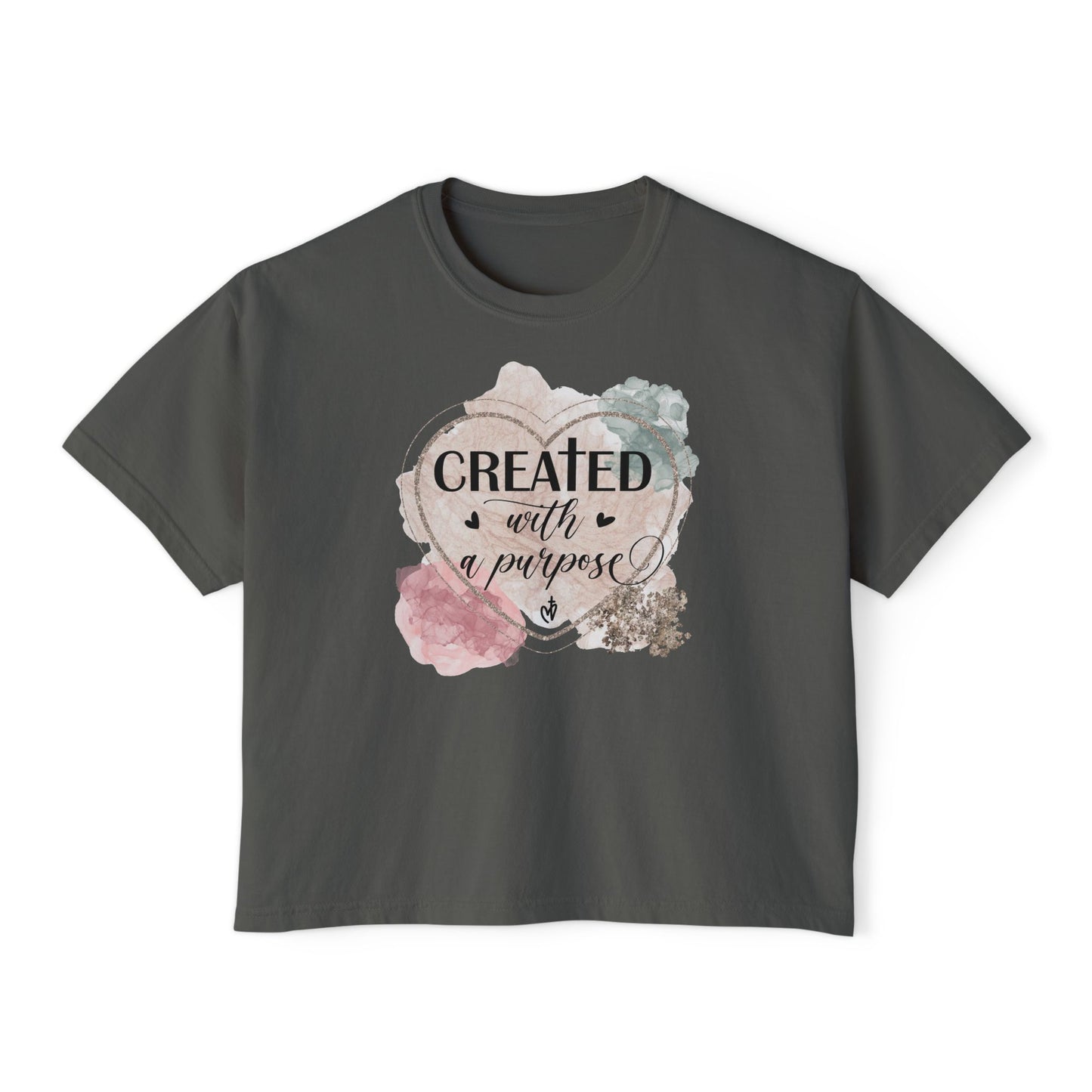 Created With Purpose Women's Boxy Tee