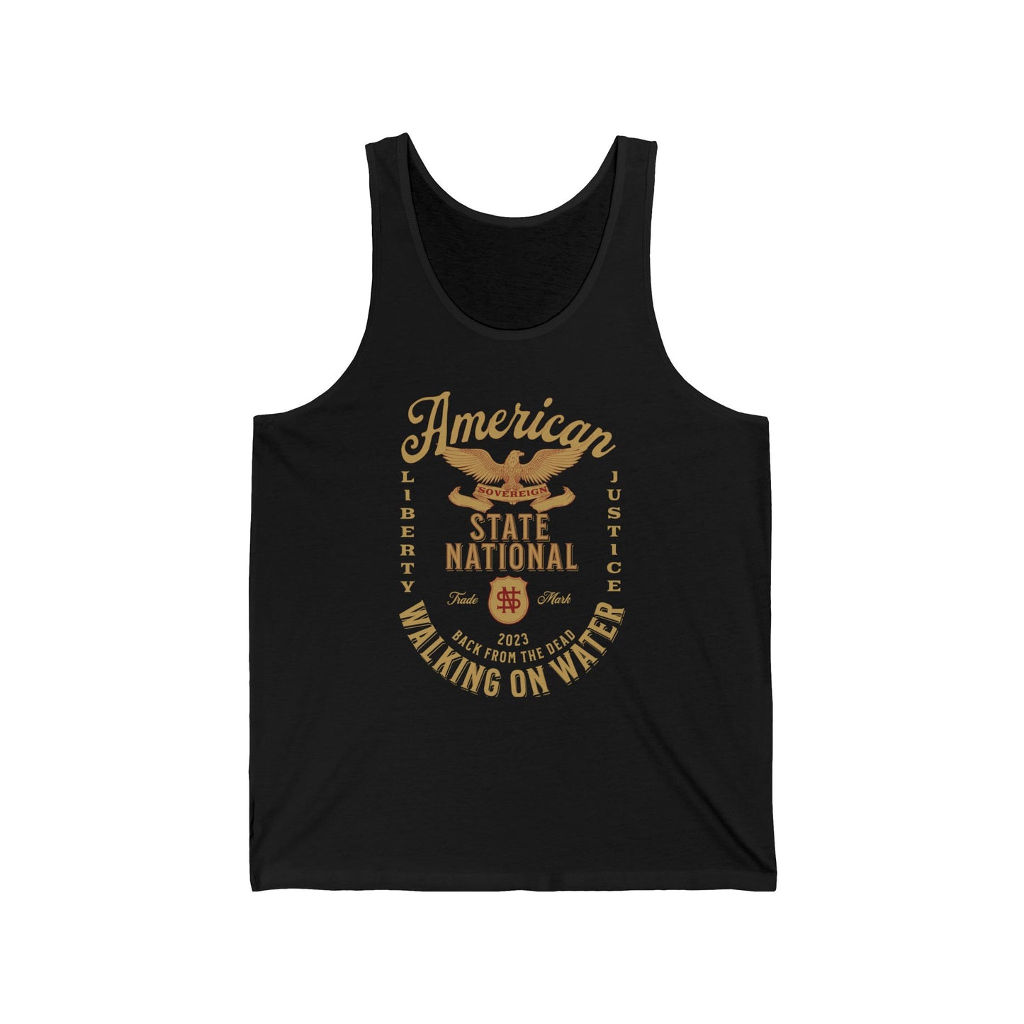 Walking On Water Unisex Jersey Tank