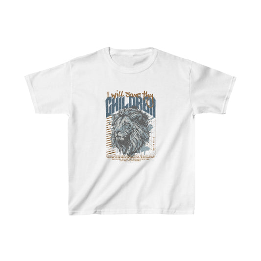 I Will Save Thy Children Isaiah 49:25 Kids Heavy Cotton™ Tee