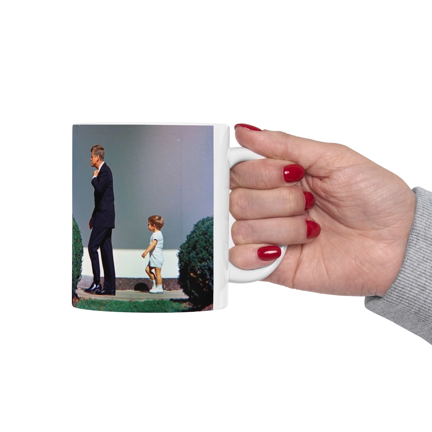 JFK JR Following JFK Ceramic Mug 11oz