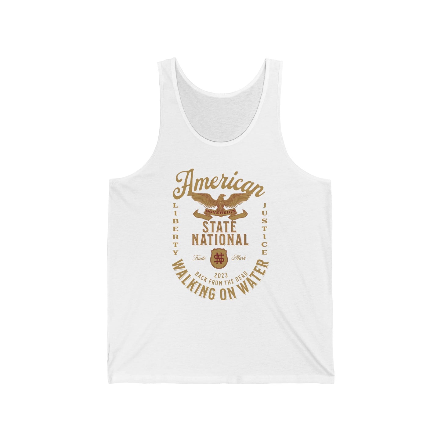 Walking On Water Unisex Jersey Tank